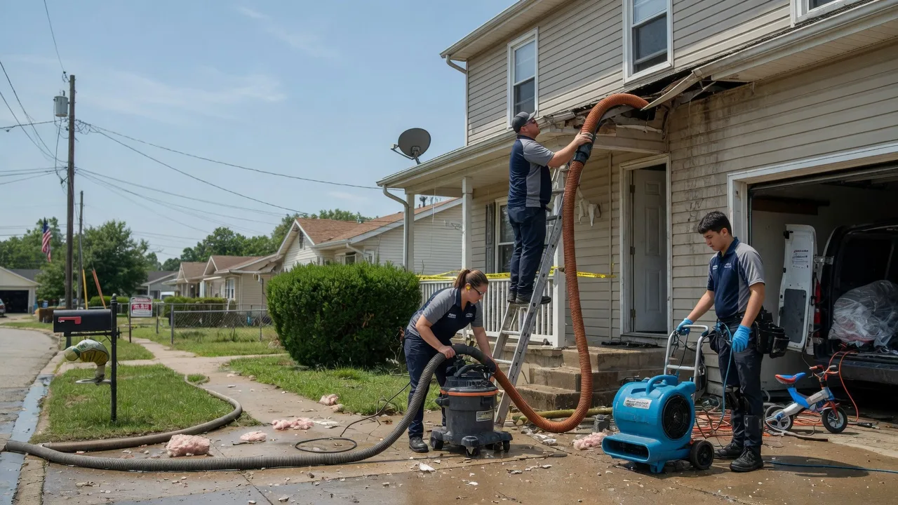 Water Damage Restoration in Moscow, OH near me
